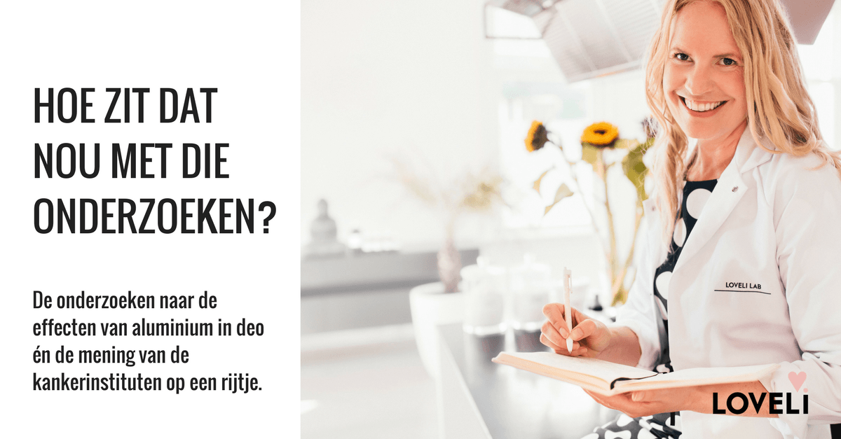 blog onderzoeken naar effecten van aluminium in deodorant Alle onderzoeken naar de effecten van aluminium in deo op een rijtje